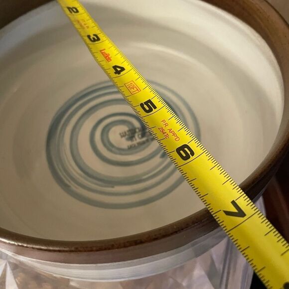 Gibson Geometric Dog/Cat Bowl with a Dash Larger Bowl New Condition - Picture 13 of 16